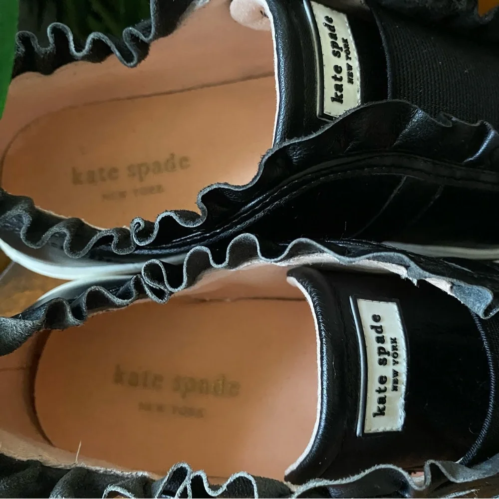 Kate Spade Lance Ruffle Sneakers